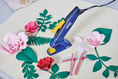 Rapid Stylo à colle EG Pen, bleu/jaune/noir