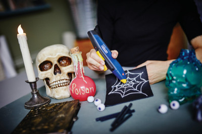 Rapid Stylo à colle EG Pen, bleu/jaune/noir