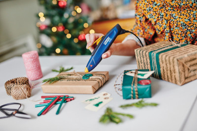 Rapid Stylo à colle EG Pen, bleu/jaune/noir