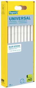 Rapid Bâton de colle universel blanc, diamètre: 12 mm
