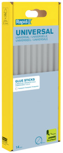 Rapid Bâton de colle universel transparent, diamètre: 12 mm