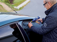 Rapid Pistolet à colle CG270, cordon amovible, bleu