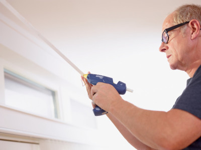 Rapid Pistolet à colle CG270, cordon amovible, bleu