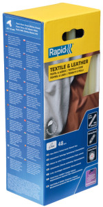 Rapid Bâton de colle textile & cuir, diamètre: 12 mm, long