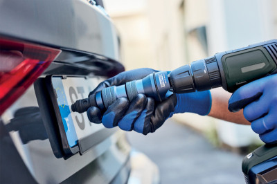 Rapid Adaptateur/riveteur RP150 Multi, alu/acier, bleu