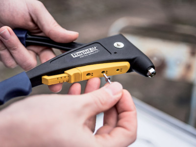 Rapid Pince à riveter RP40 Multi, bleu/jaune