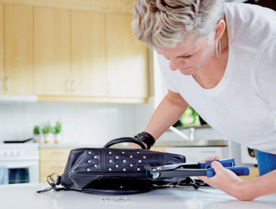 Rapid Pince à riveter RP10 Starter Kit, noir/bleu