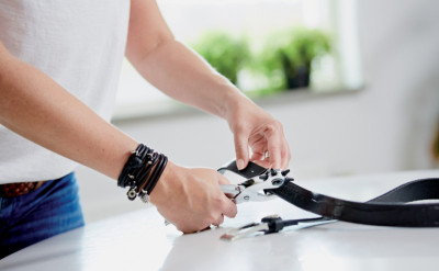 Rapid Pince à poinçon RP03, en métal, argent