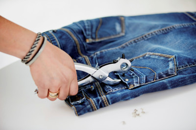 Rapid Pince à poinçon RP03, en métal, argent