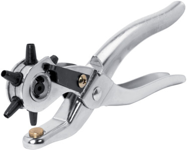 Rapid Pince à poinçon RP03, en métal, argent