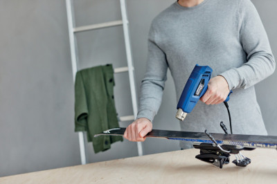 Rapid Pistolet à air chaud R1600, 1.600 watts, bleu