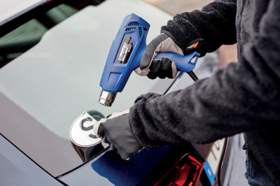 Rapid Pistolet à air chaud R1600, 1.600 watts, bleu