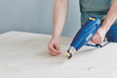 Rapid Pistolet à air chaud R1800, 1.800 watts, bleu