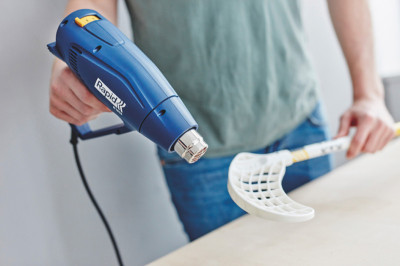 Rapid Pistolet à air chaud R1800, 1.800 watts, bleu