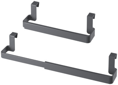 metaltex Porte-serviette Flex-Bar, extensible, gris