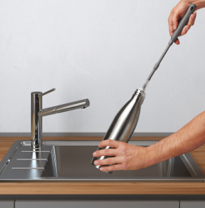 metaltex Goupillon Brush-Up, en PP, gris