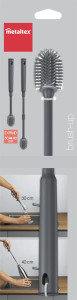 metaltex Goupillon Brush-Up, en PP, gris