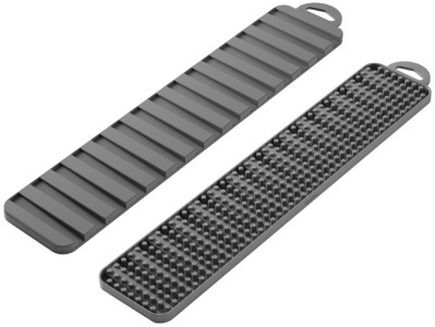 metaltex Tapis d'égouttage Gravity-Slim, gris