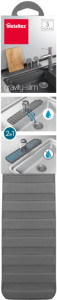 metaltex Tapis d'égouttage Gravity-Slim, gris