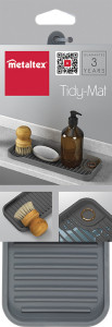 metaltex Rangement silicone pour évier Tidy-Mat, (L)230 mm