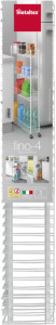 metaltex Desserte multi-usage Fino, 3 niveaux, blanc