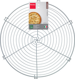 metaltex Volette à pâtisserie, diamètre: 320 mm, gris