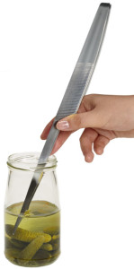 metaltex Pince de cuisine fine, inox, longueur: 300 mm