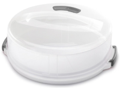 metaltex Cloche à gâteau ajustable et transportable