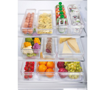 metaltex Organiseur Frigo-System, grand, avec couvercle