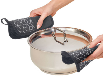 metaltex Manique, set de 2, noir/blanc