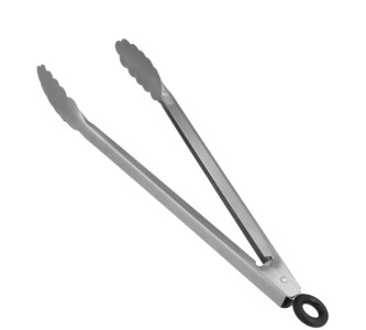 metaltex Pince à grillade, inox, longueur: 390 mm