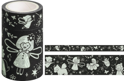 HEYDA Ruban adhésif décoratif Glow in the dark 