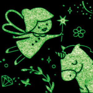 HEYDA Ruban adhésif décoratif Glow in the dark 