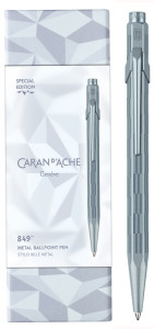 CARAN D'ACHE Stylo à bille 849 ALPINE FROST, blanc