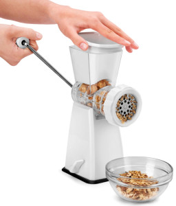 metaltex Hachoir Tartare, plastique/inox, blanc