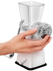 metaltex Hachoir Tartare, plastique/inox, blanc