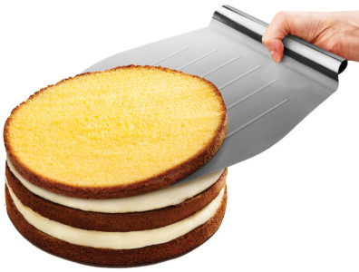 metaltex Lève-gâteau, inox, avec poignée