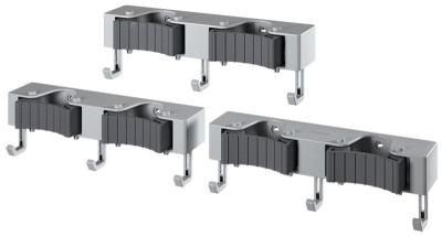 metaltex Rail-pince Hang-Up 2, 3 crochets, largeur: 215 mm