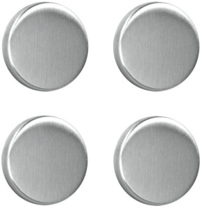 metaltex Aimant, rond, diamètre: 30 mm, inox