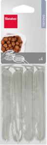 metaltex Clip de fermeture pour sachet, long, set de 4