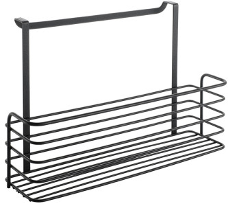 metaltex Rangement suspendu Galileo LAVA, haut, noir mat