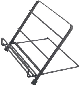metaltex Support pour livre de recettes Tokyo LAVA, noir mat
