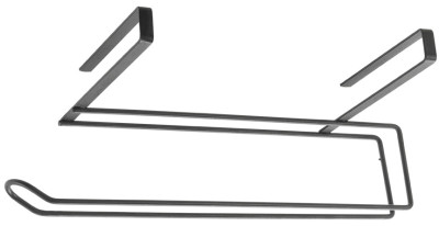 metaltex Porte-rouleau de cuisine Easy-Roll LAVA, noir mat