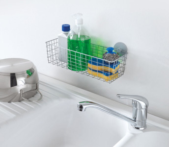 metaltex Panier multi-usage Koala, largeur: 330 mm, argent