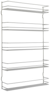 metaltex Étagère à épices Pepito 3, 3 niveaux, argent