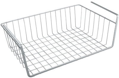 metaltex Panier suspendu Kanguro 40, argent métallisé