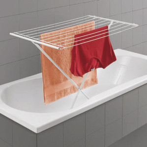 metaltex Séchoir à linge Como, longueur d'étendage: 8 m