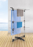 metaltex Séchoir à linge vertical Ciclone VARIO, 3 niveaux
