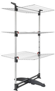 metaltex Séchoir à linge vertical Ciclone VARIO, 3 niveaux