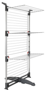metaltex Séchoir à linge vertical Ciclone VARIO, 3 niveaux